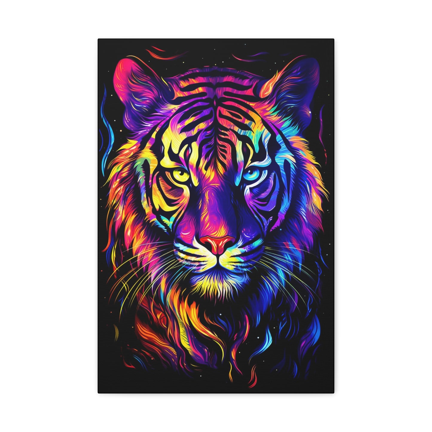 Phantasmal Tiger Canvas Wrap