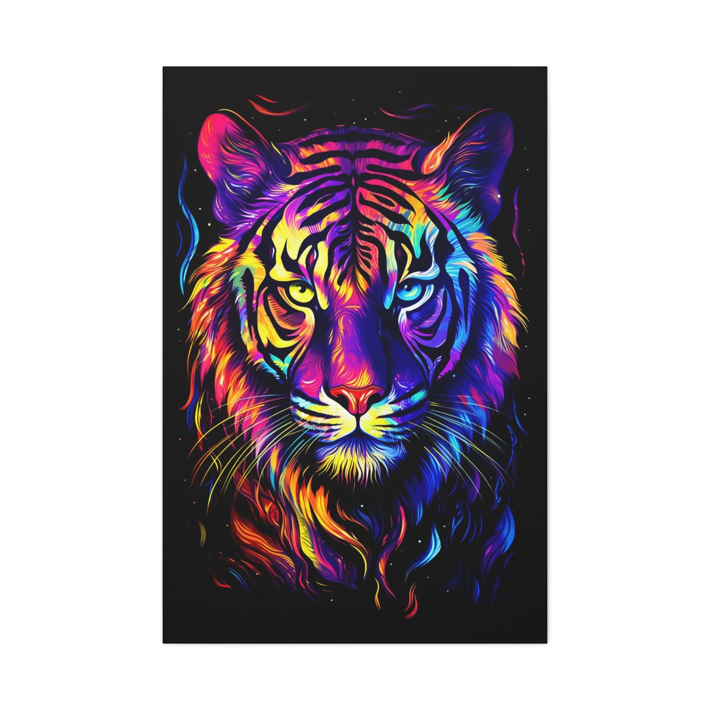 Phantasmal Tiger Canvas Wrap