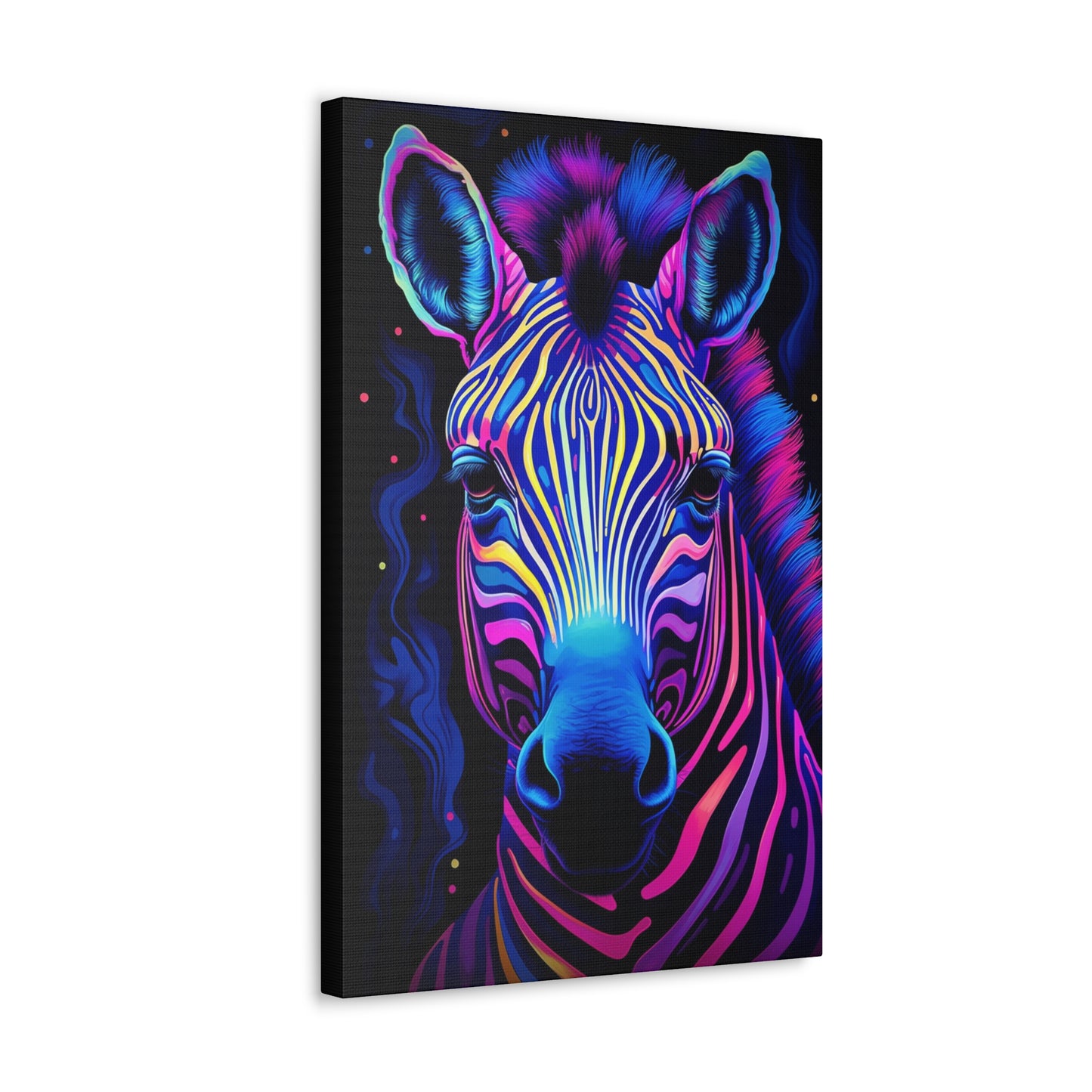 Phantasmal Zebra Canvas Wrap