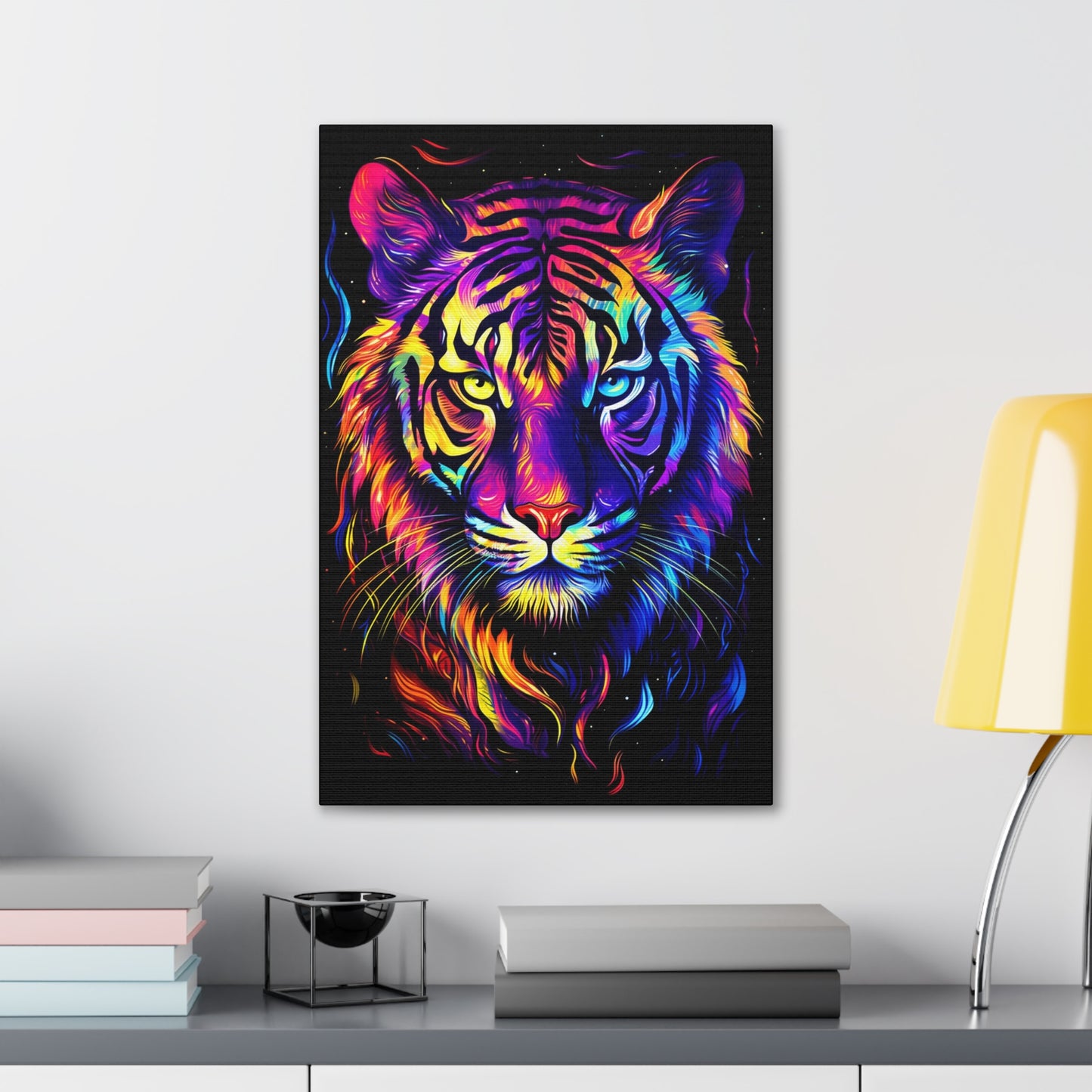 Phantasmal Tiger Canvas Wrap