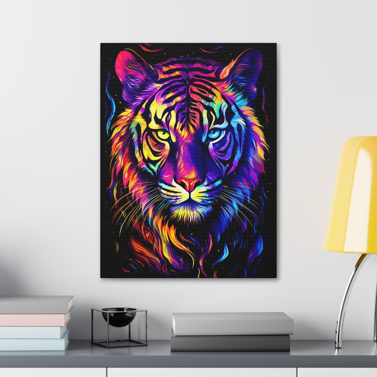 Phantasmal Tiger Canvas Wrap