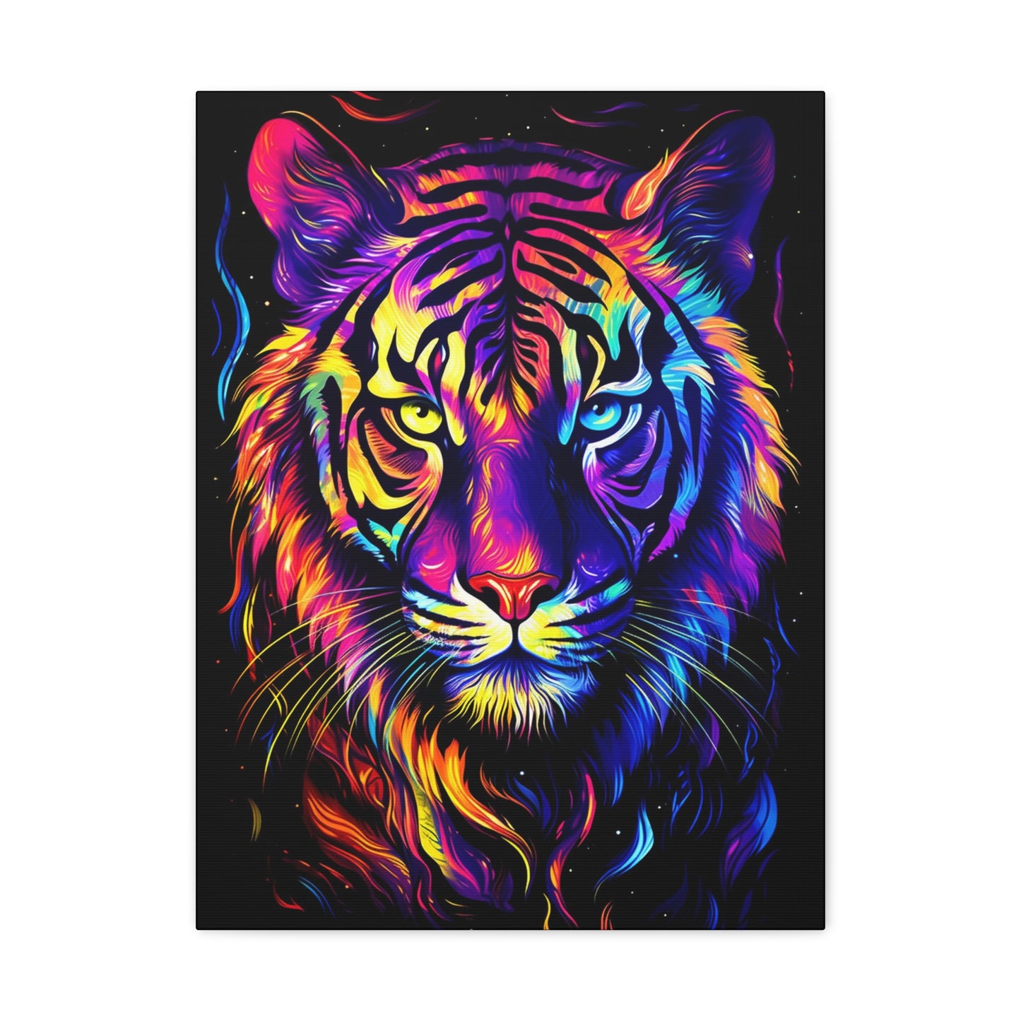 Phantasmal Tiger Canvas Wrap