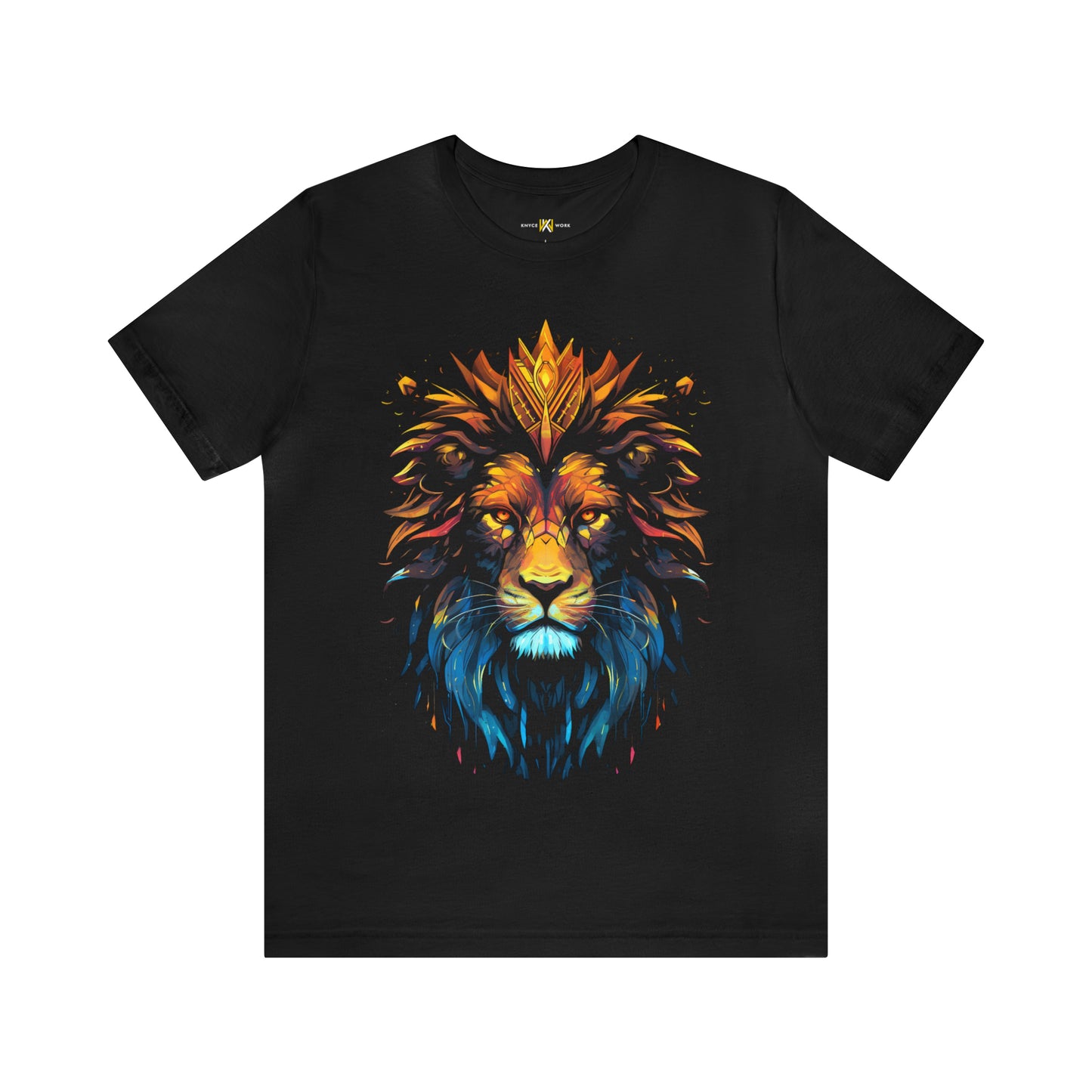 Abstract Lion Art Tee