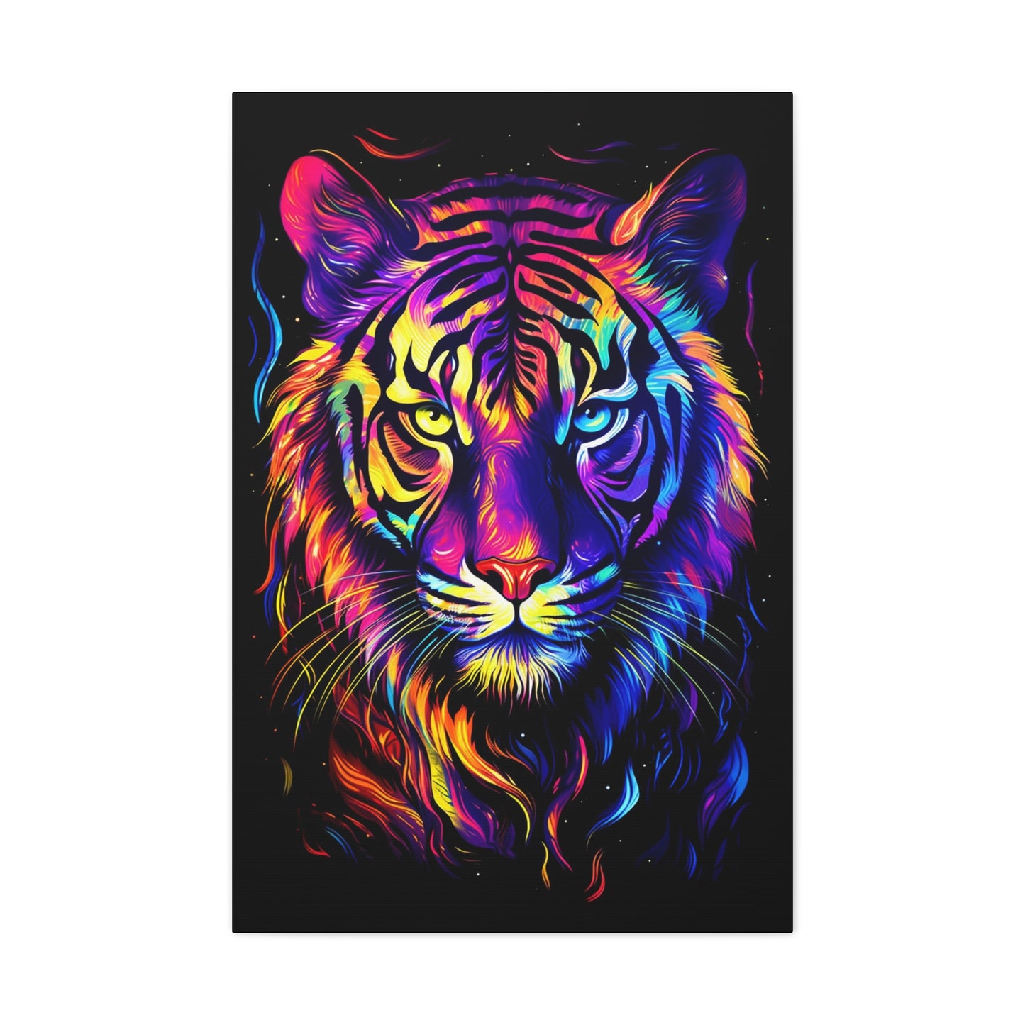 Phantasmal Tiger Canvas Wrap