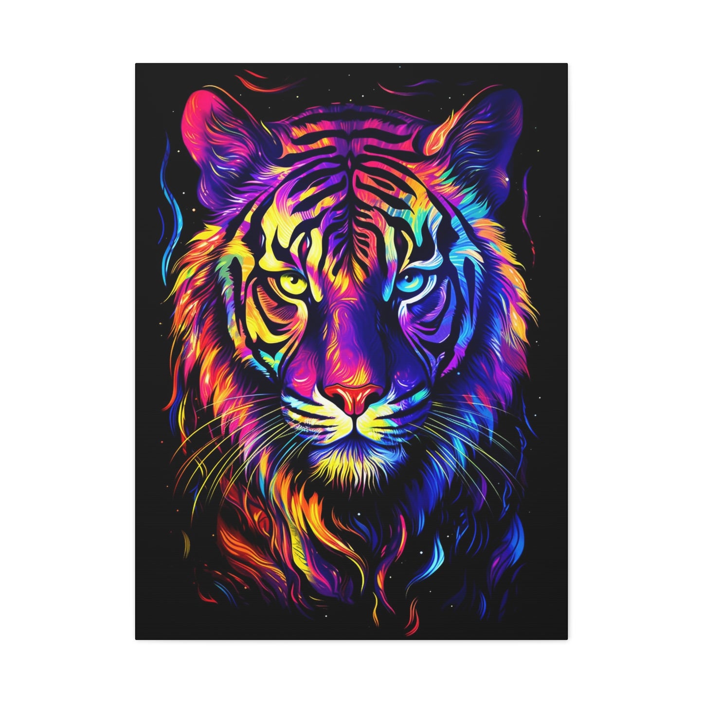 Phantasmal Tiger Canvas Wrap