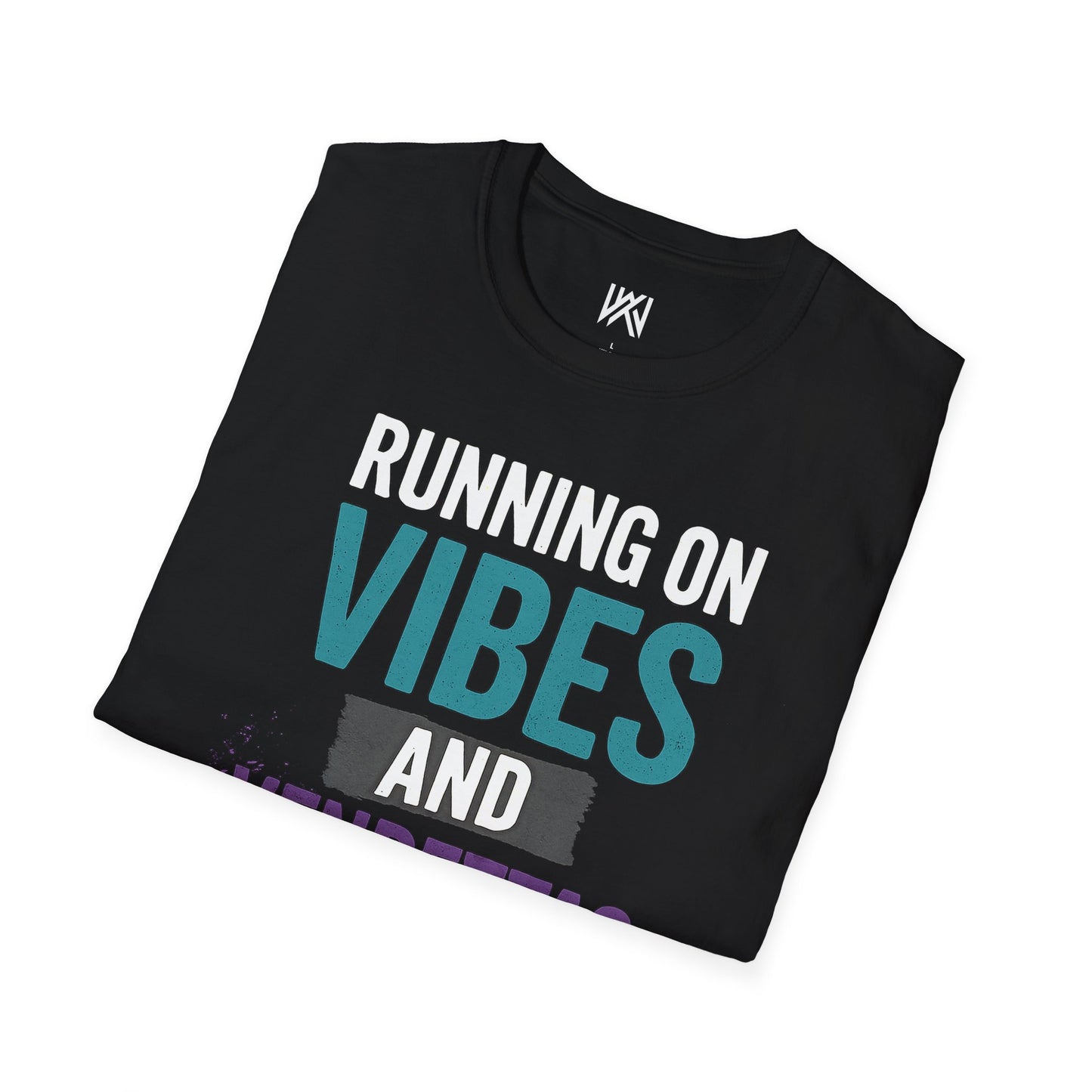 Running on Vibes and Vendettas Softstyle Tee