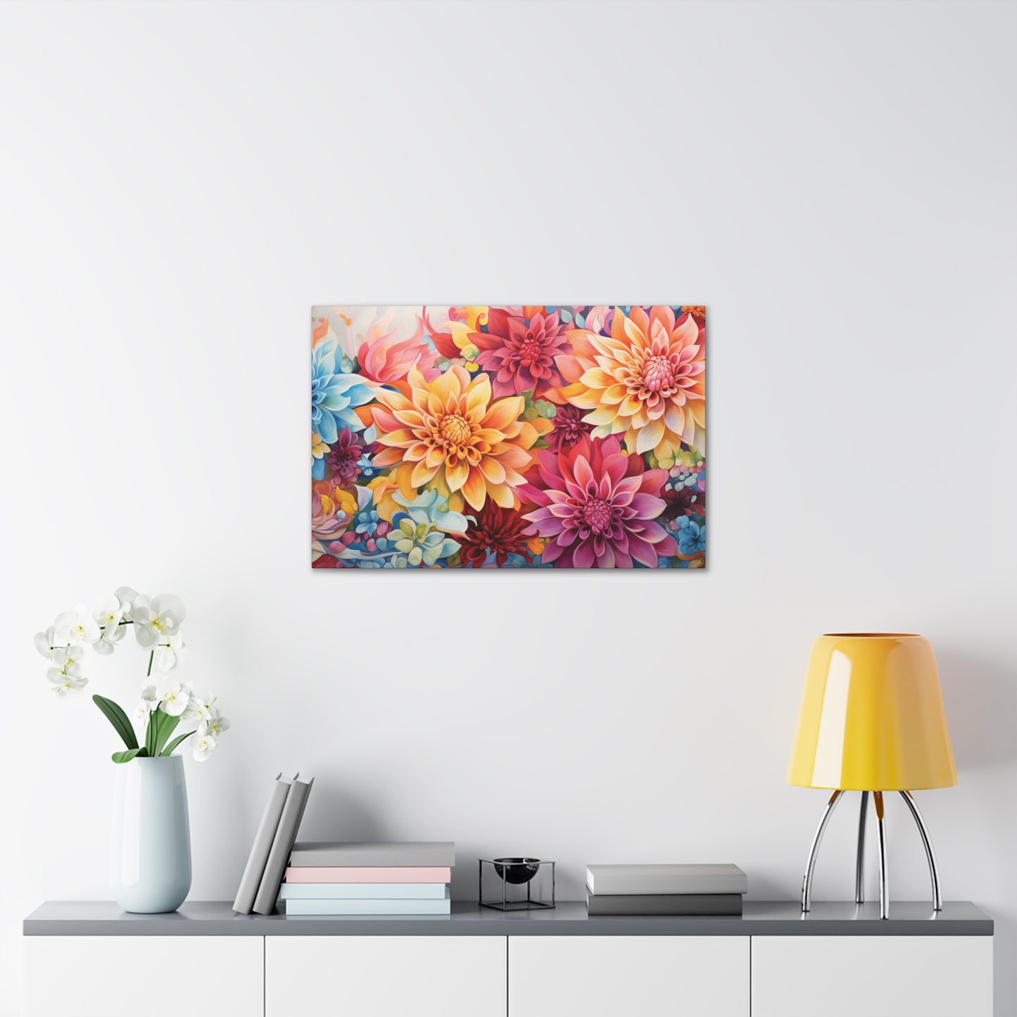 Floral Abstract Gallery Wrap