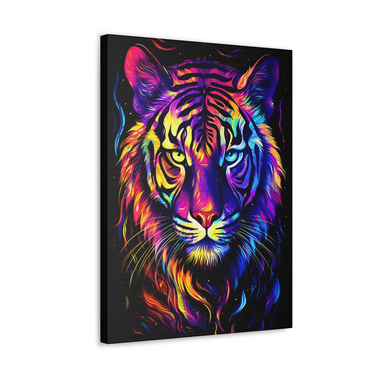 Phantasmal Tiger Canvas Wrap