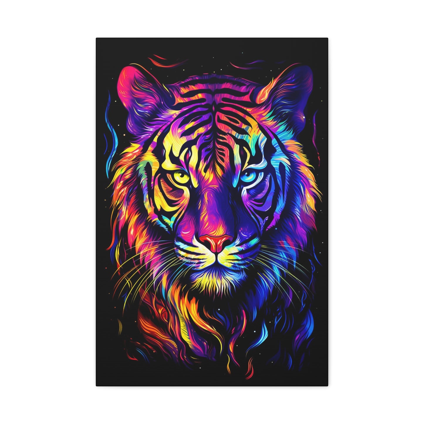 Phantasmal Tiger Canvas Wrap