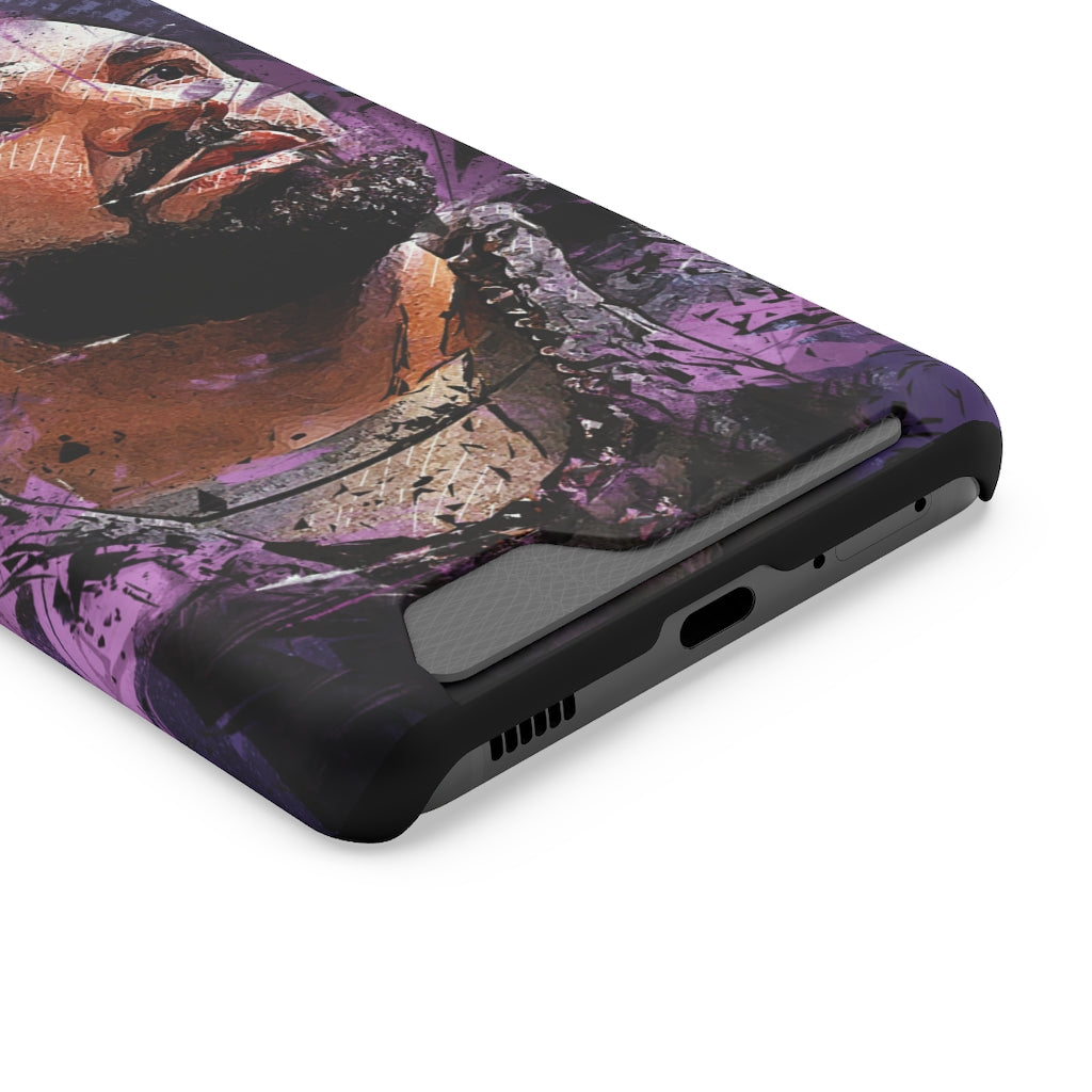 Drizzy Abstract Art Phone Case (w/ Card Holder)