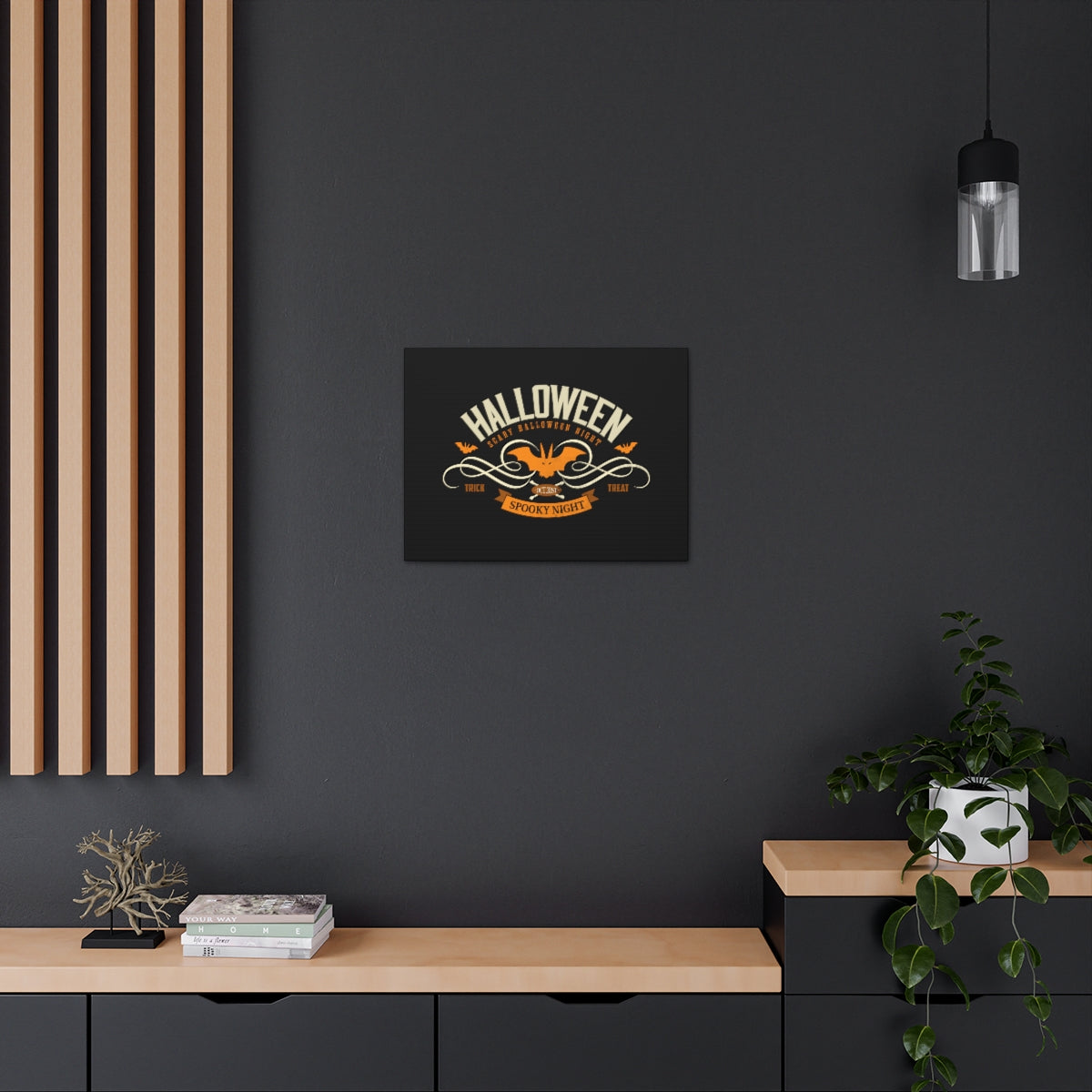 Halloween - Spooky Night Canvas Wraps