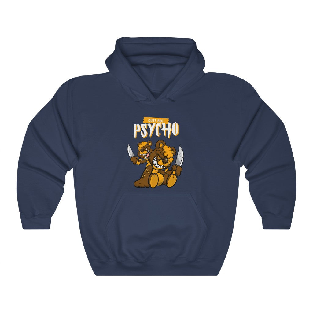 Cute But Psycho Cartoon Hoodie
