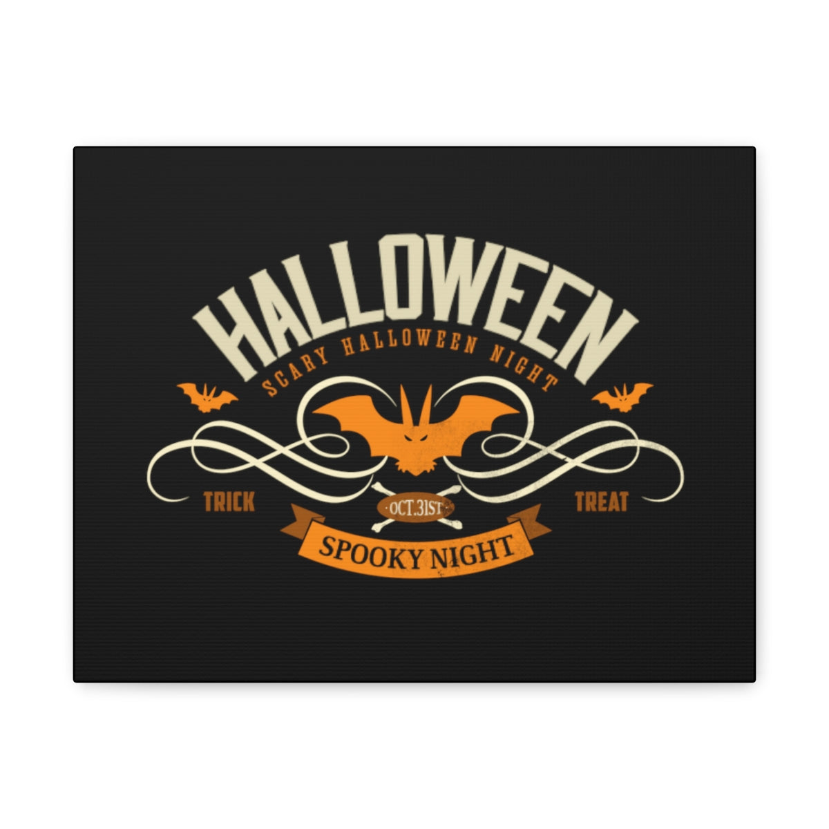 Halloween - Spooky Night Canvas Wraps