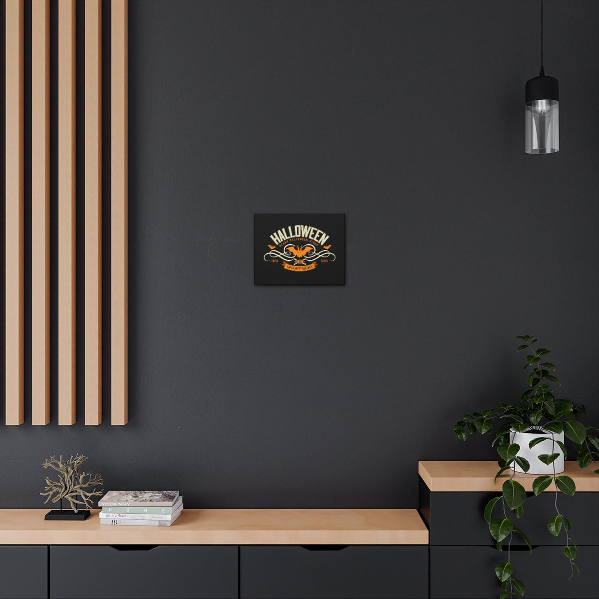 Halloween - Spooky Night Canvas Wraps