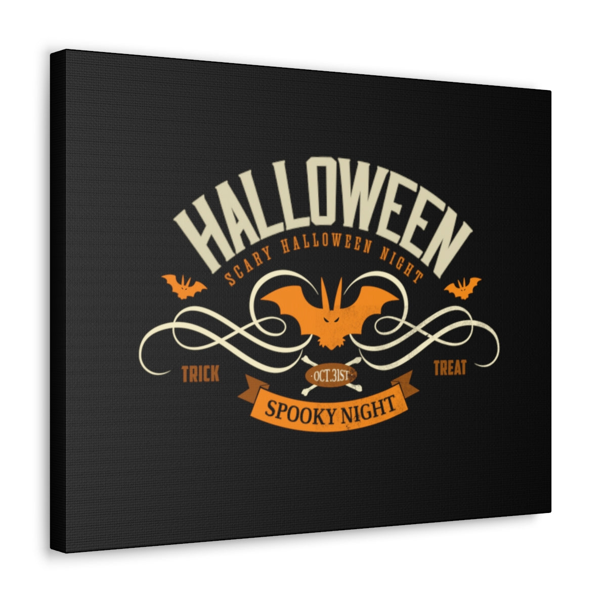 Halloween - Spooky Night Canvas Wraps