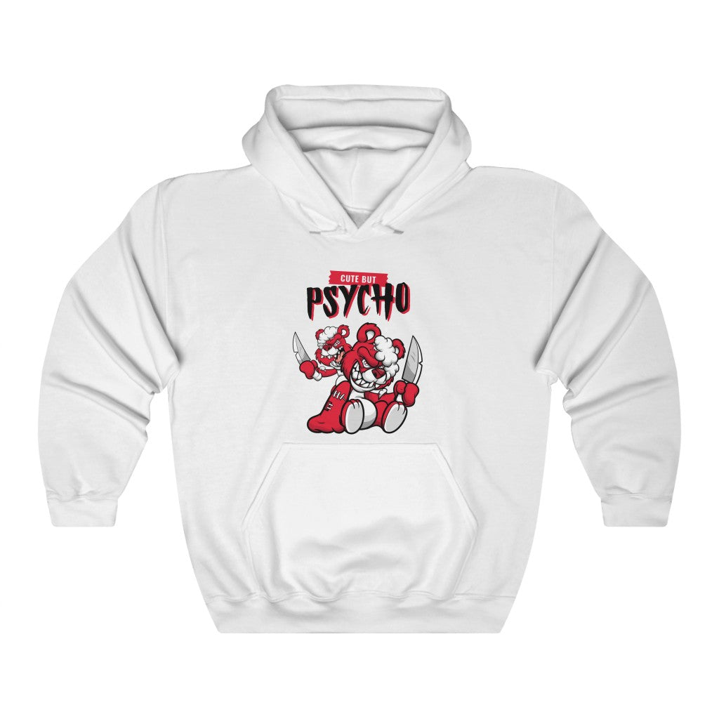 Cute But Psycho Cartoon Hoodie