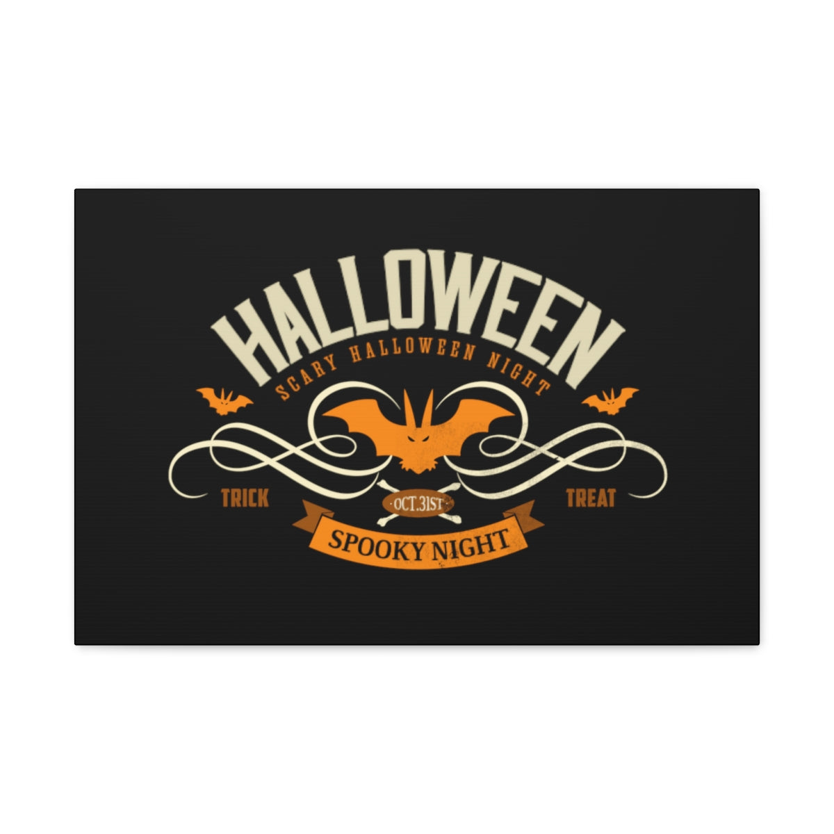 Halloween - Spooky Night Canvas Wraps