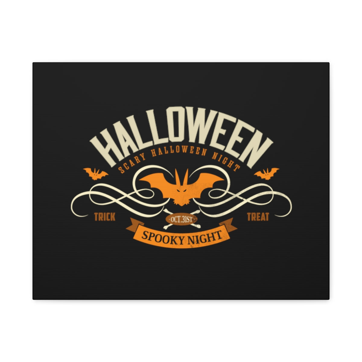 Halloween - Spooky Night Canvas Wraps