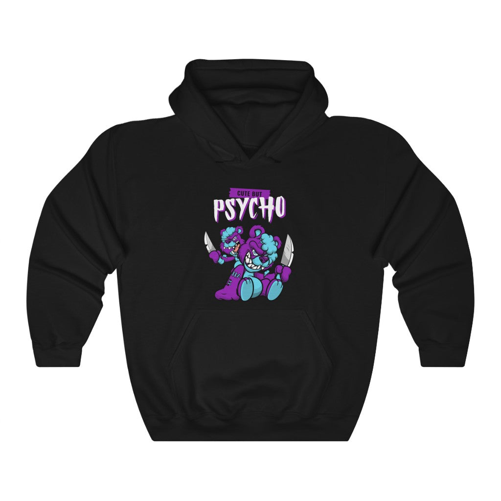 Cute But Psycho Cartoon Hoodie