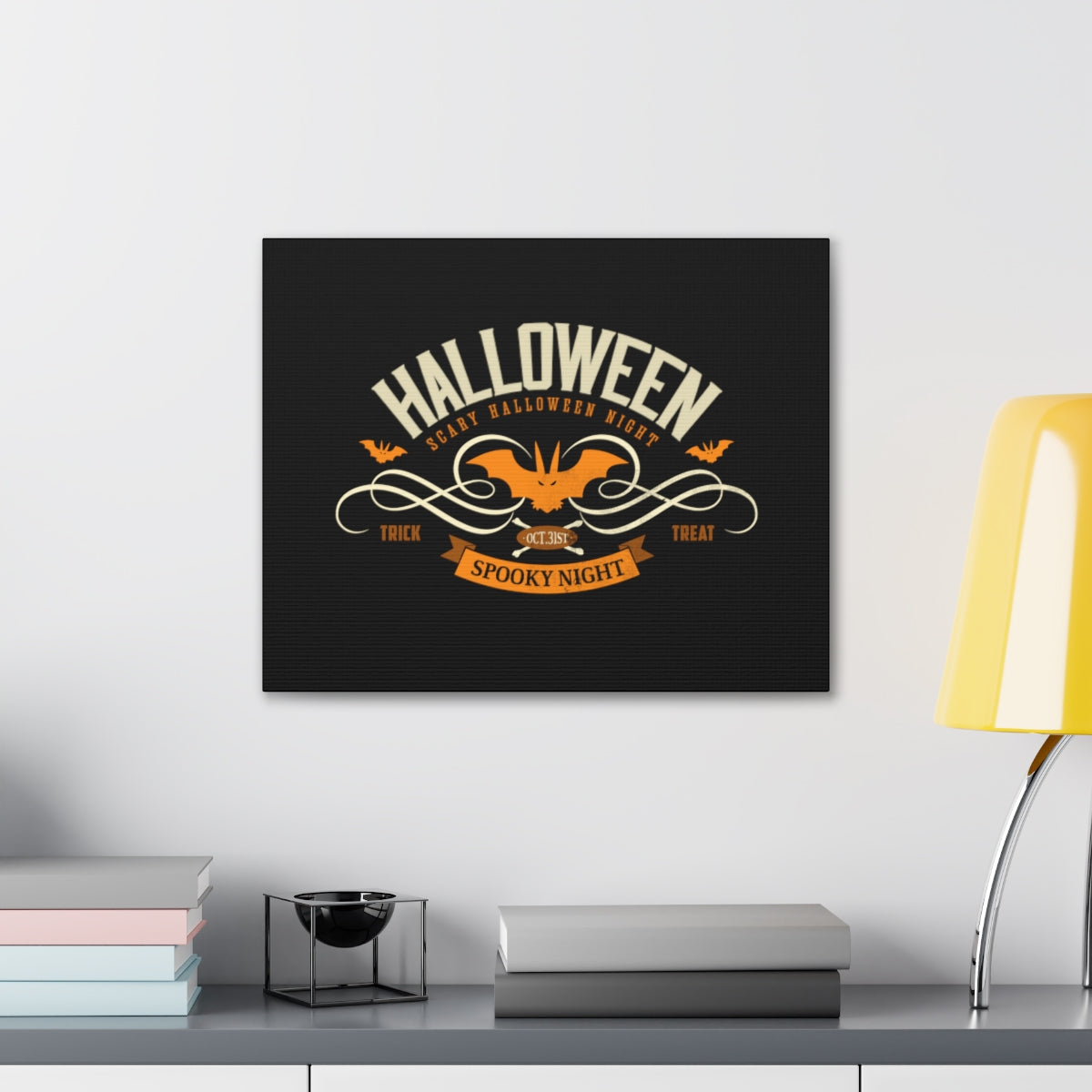 Halloween - Spooky Night Canvas Wraps