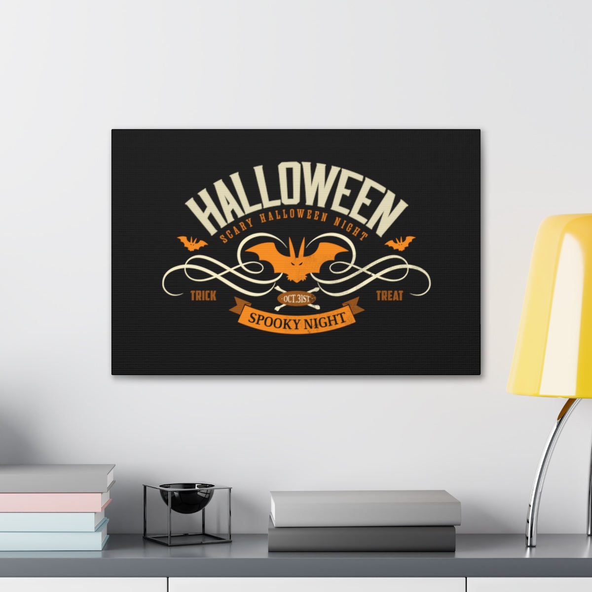 Halloween - Spooky Night Canvas Wraps