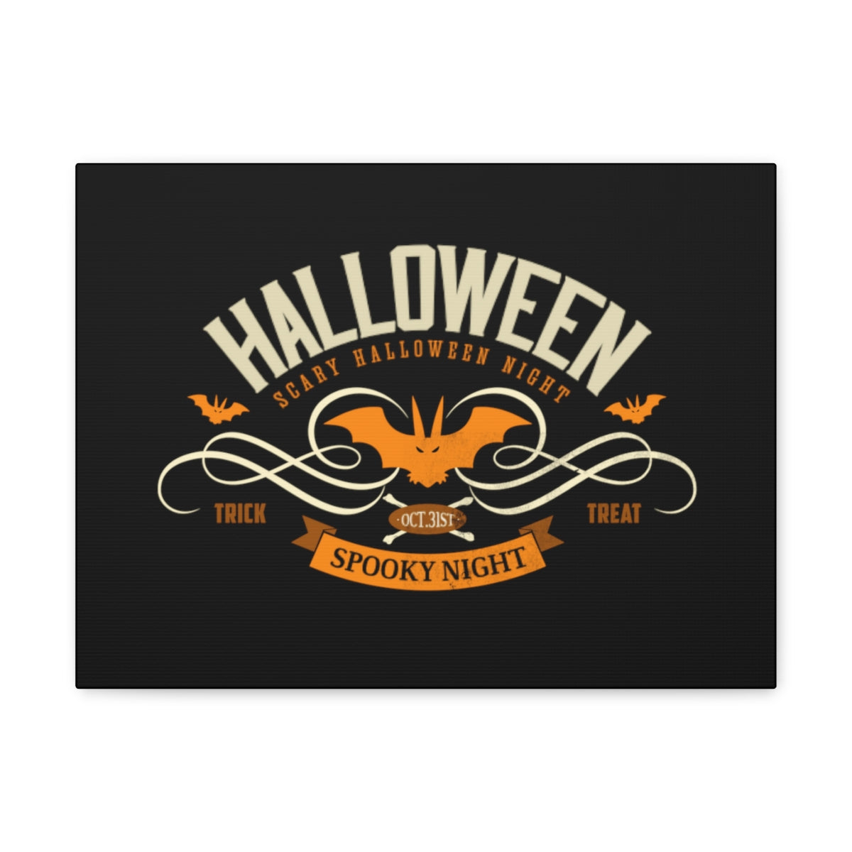 Halloween - Spooky Night Canvas Wraps