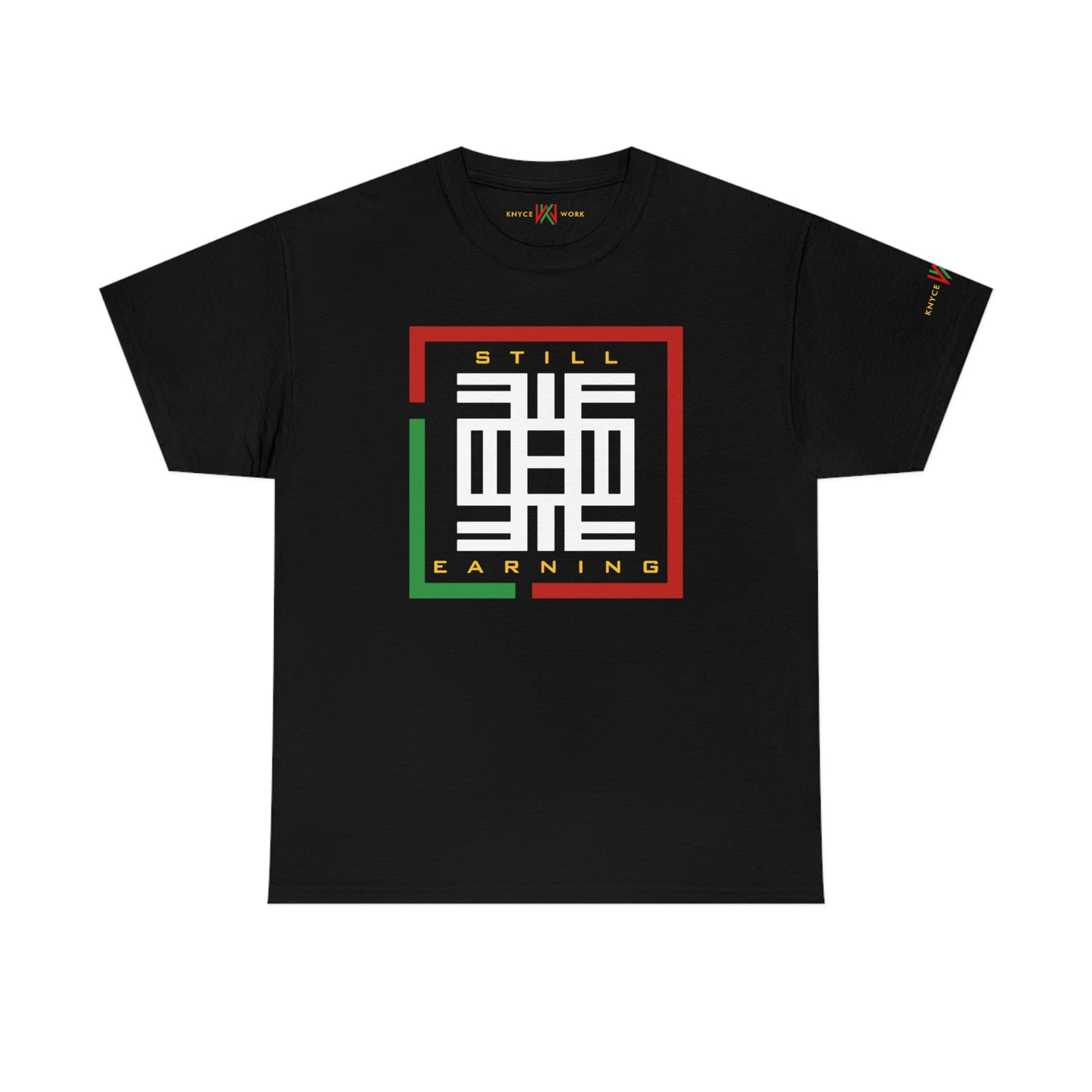 Adinkra "Still Learning" Heavy Cotton Tee