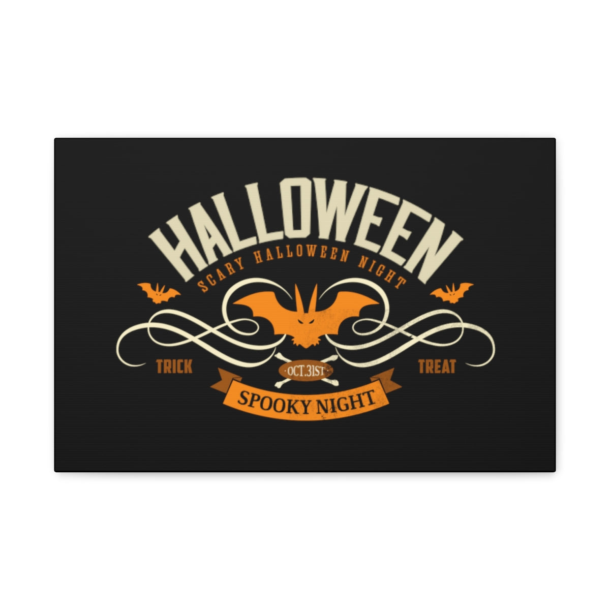 Halloween - Spooky Night Canvas Wraps