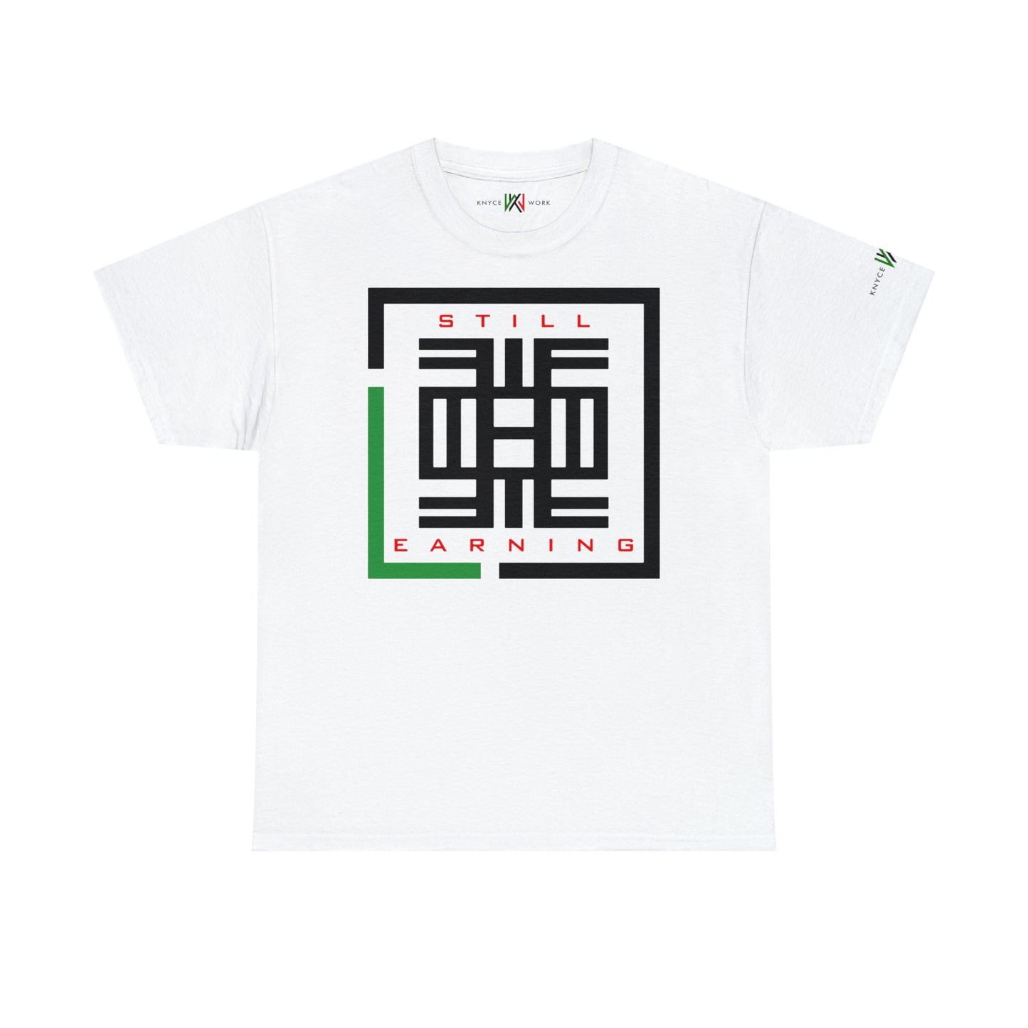 Adinkra "Still Learning" Heavy Cotton Tee