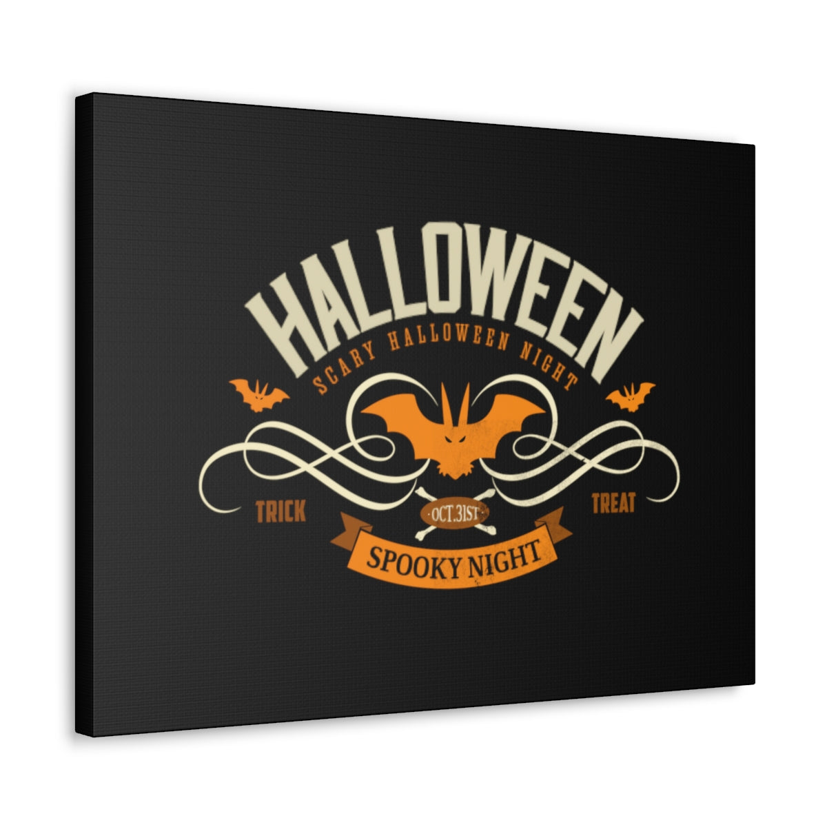 Halloween - Spooky Night Canvas Wraps
