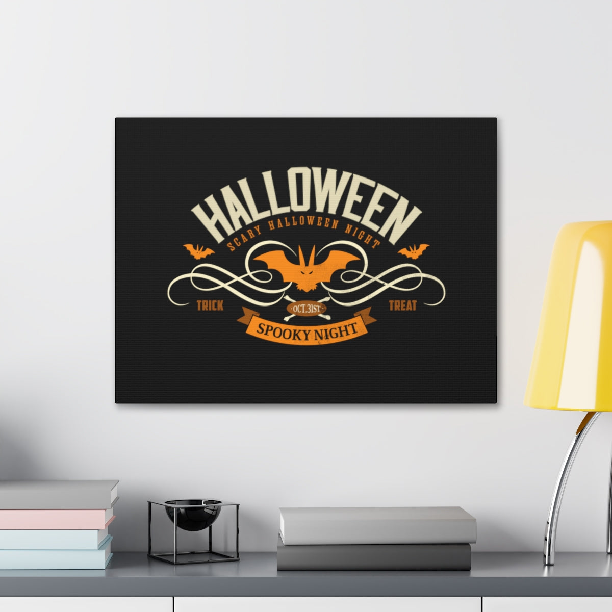Halloween - Spooky Night Canvas Wraps
