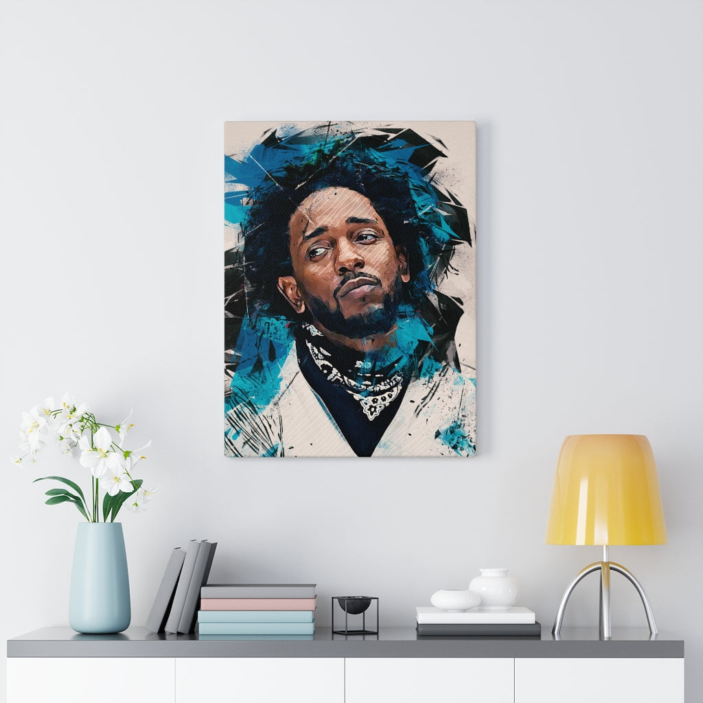 The Heart V Abstract Art Canvas