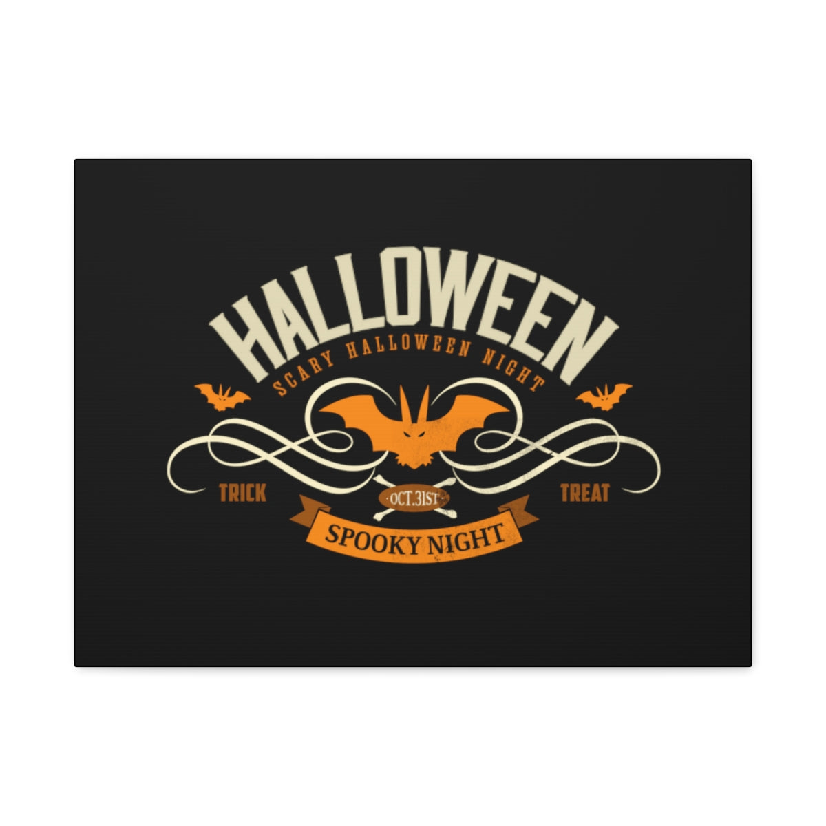 Halloween - Spooky Night Canvas Wraps