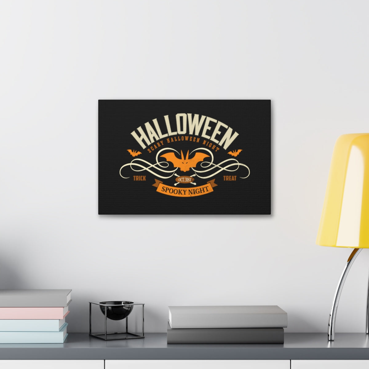 Halloween - Spooky Night Canvas Wraps
