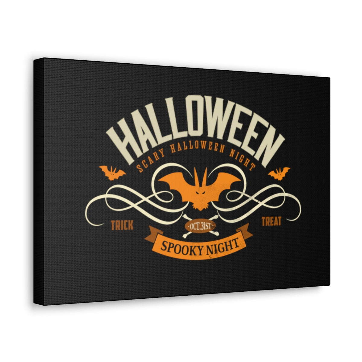Halloween - Spooky Night Canvas Wraps