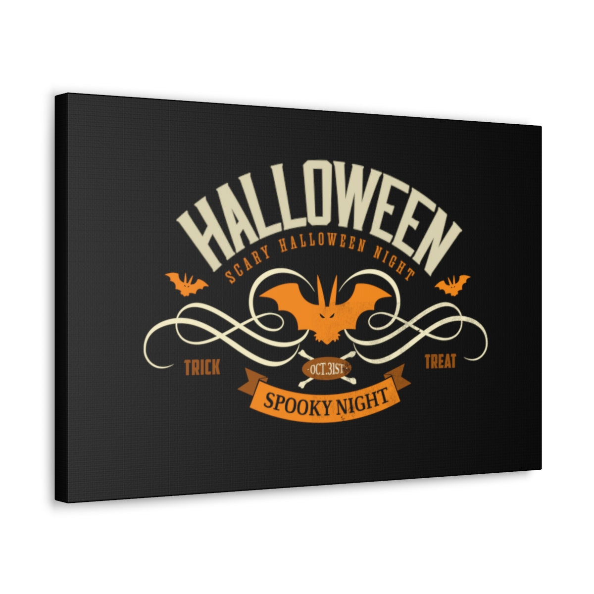 Halloween - Spooky Night Canvas Wraps