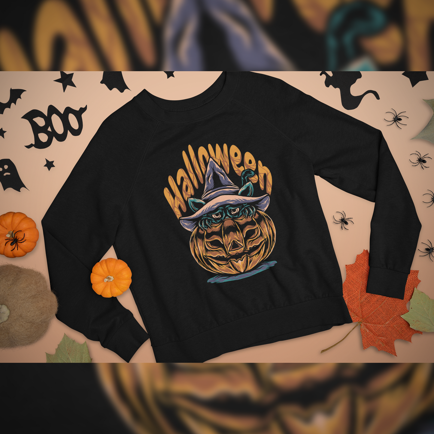 Halloween Crewneck Sweatshirt