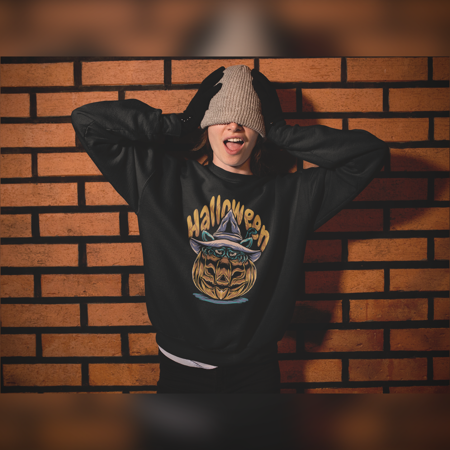 Halloween Crewneck Sweatshirt