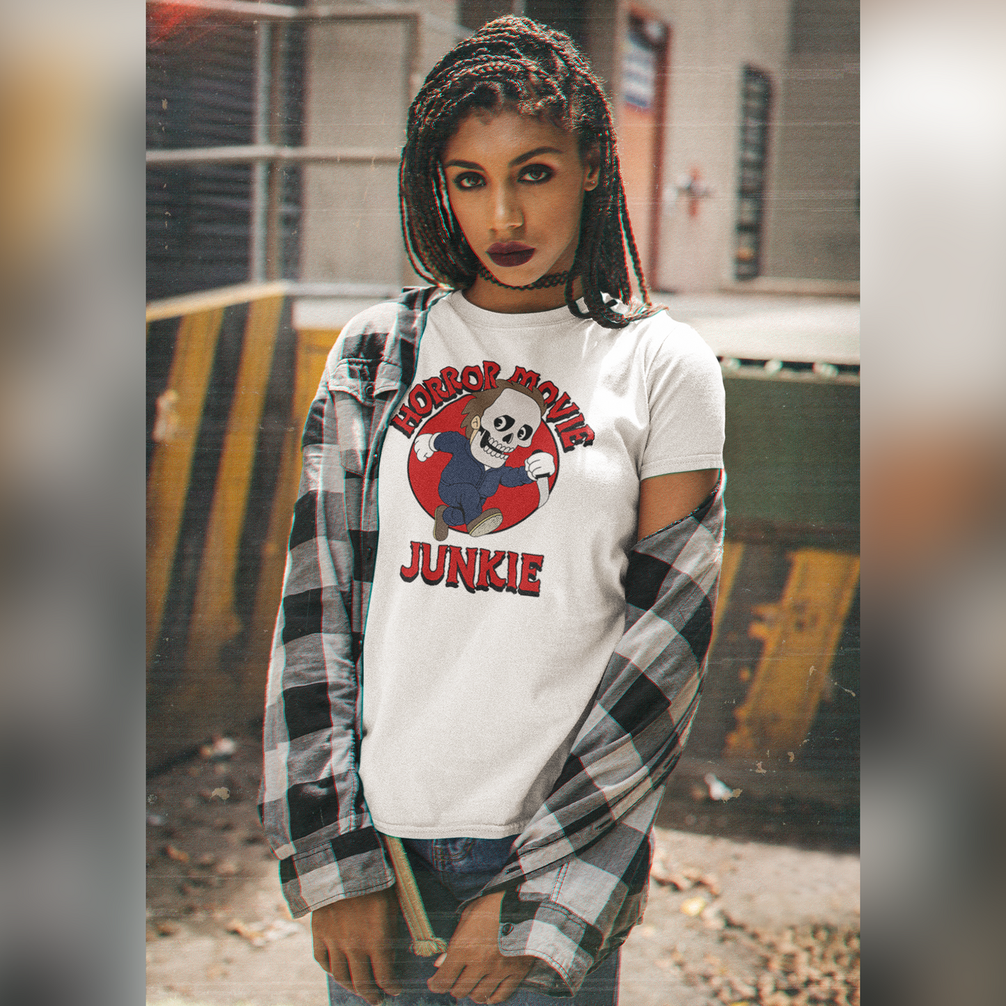 Horror Movie Junkie Tee