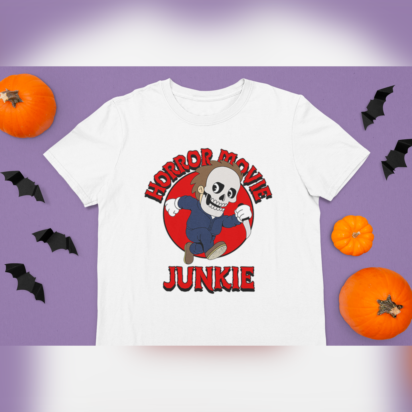 Horror Movie Junkie Tee