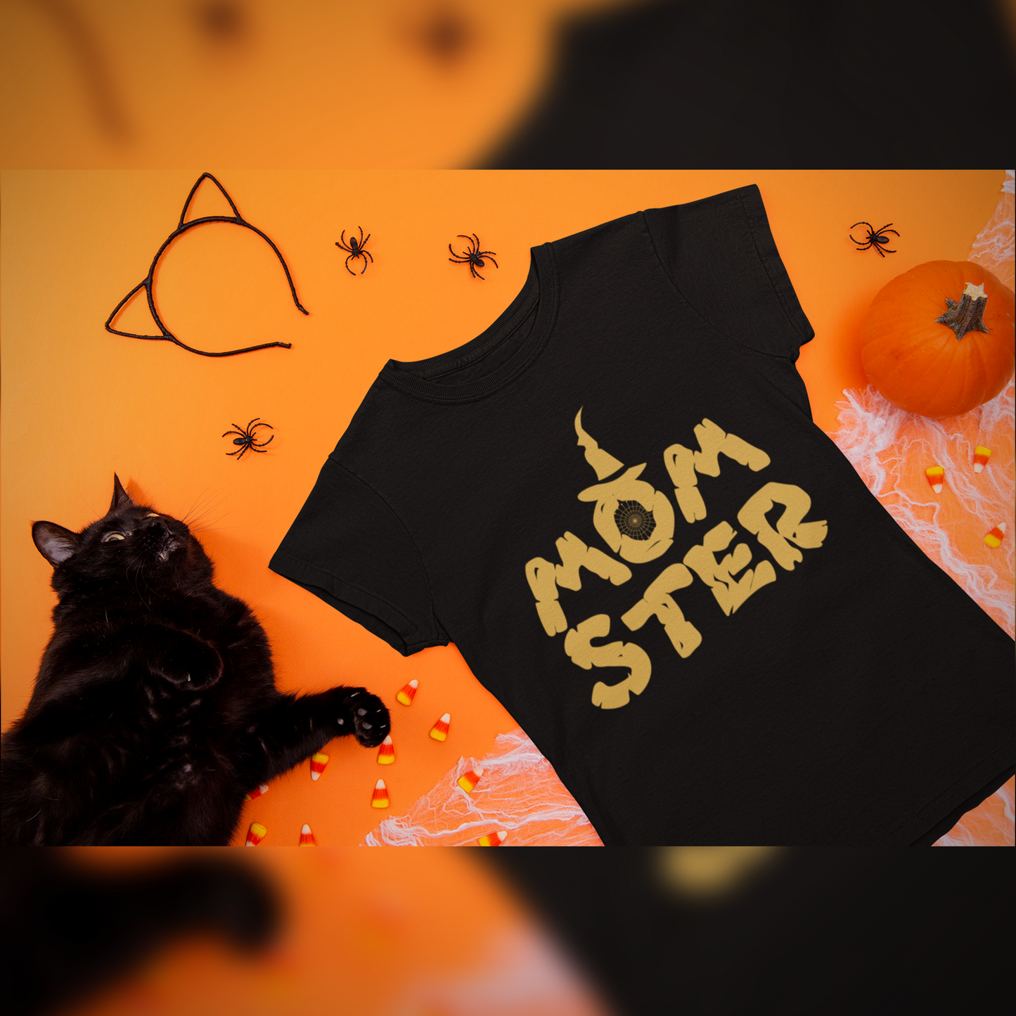 Momster Halloween Cotton Tee
