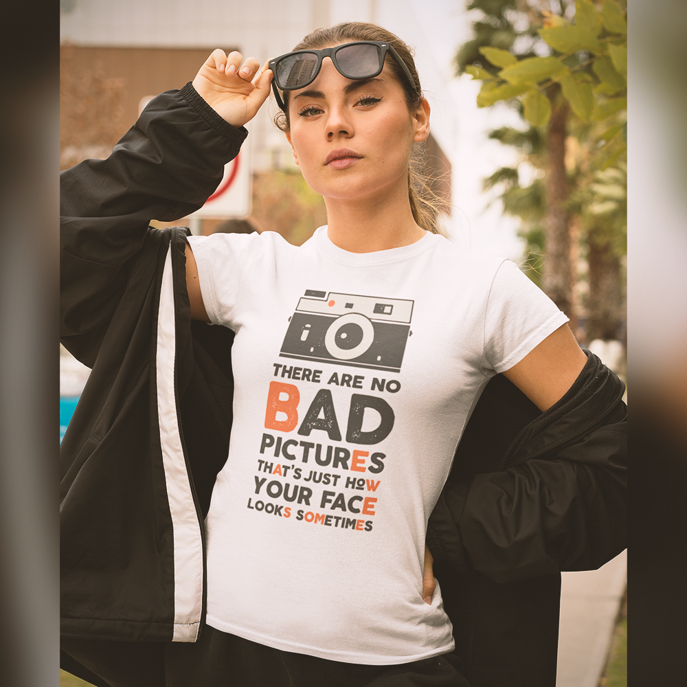 Women's "There Are No Bad Pictures" Tee