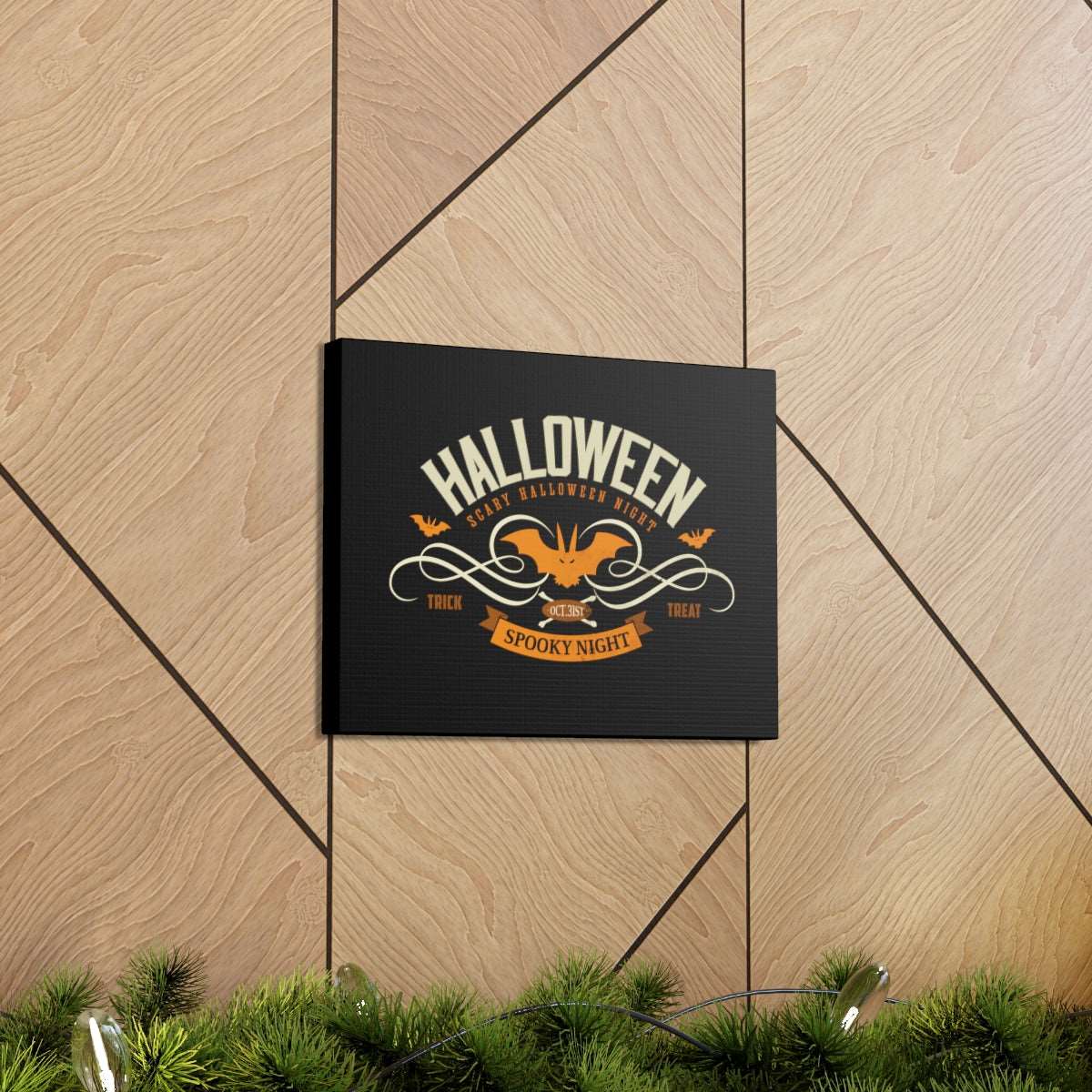 Halloween - Spooky Night Canvas Wraps