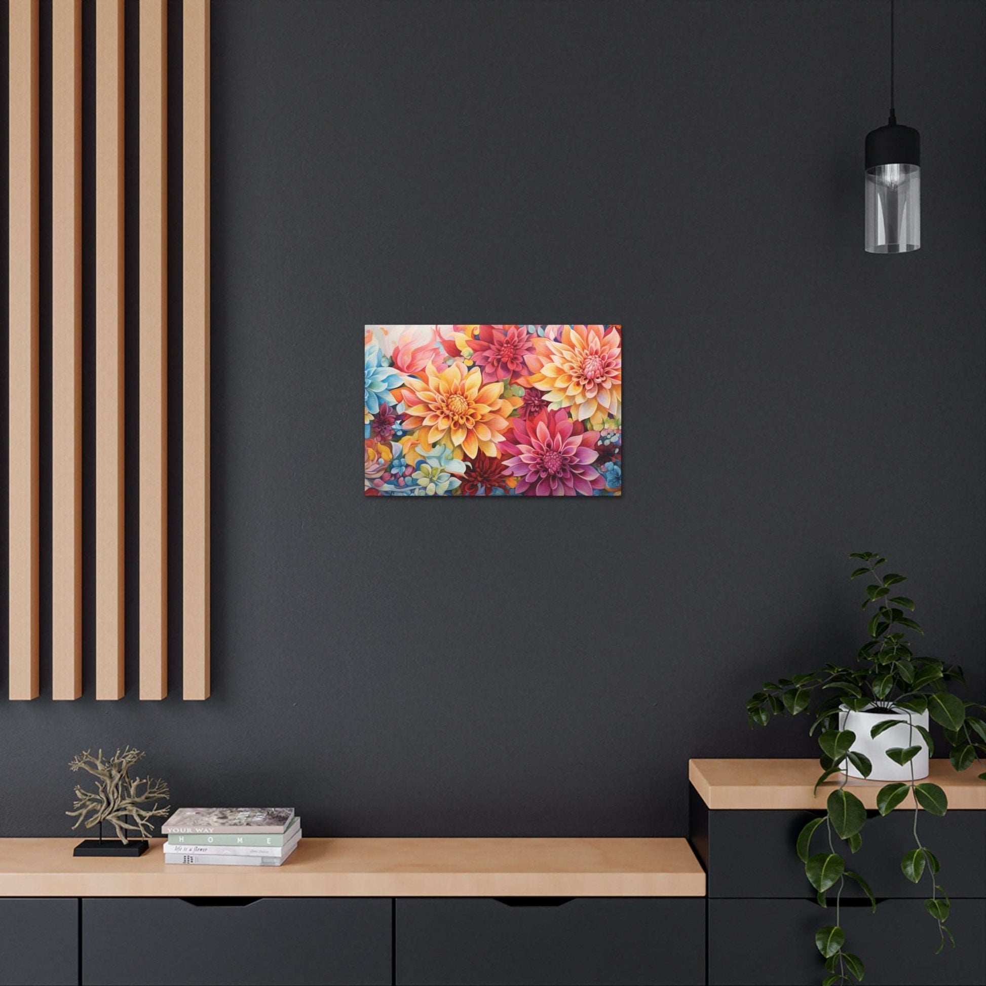 Floral Abstract Gallery Wrap