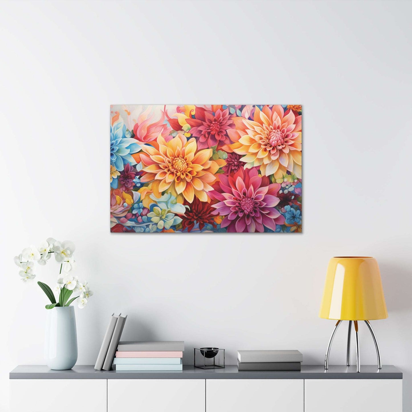 Floral Abstract Gallery Wrap