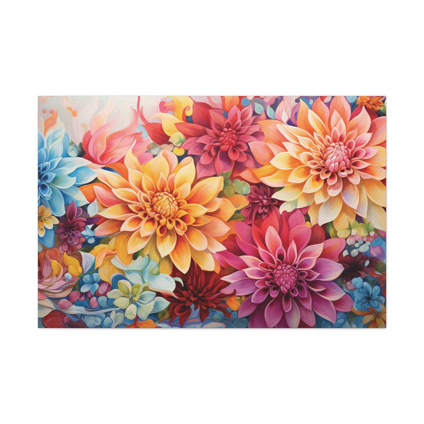 Floral Abstract Gallery Wrap