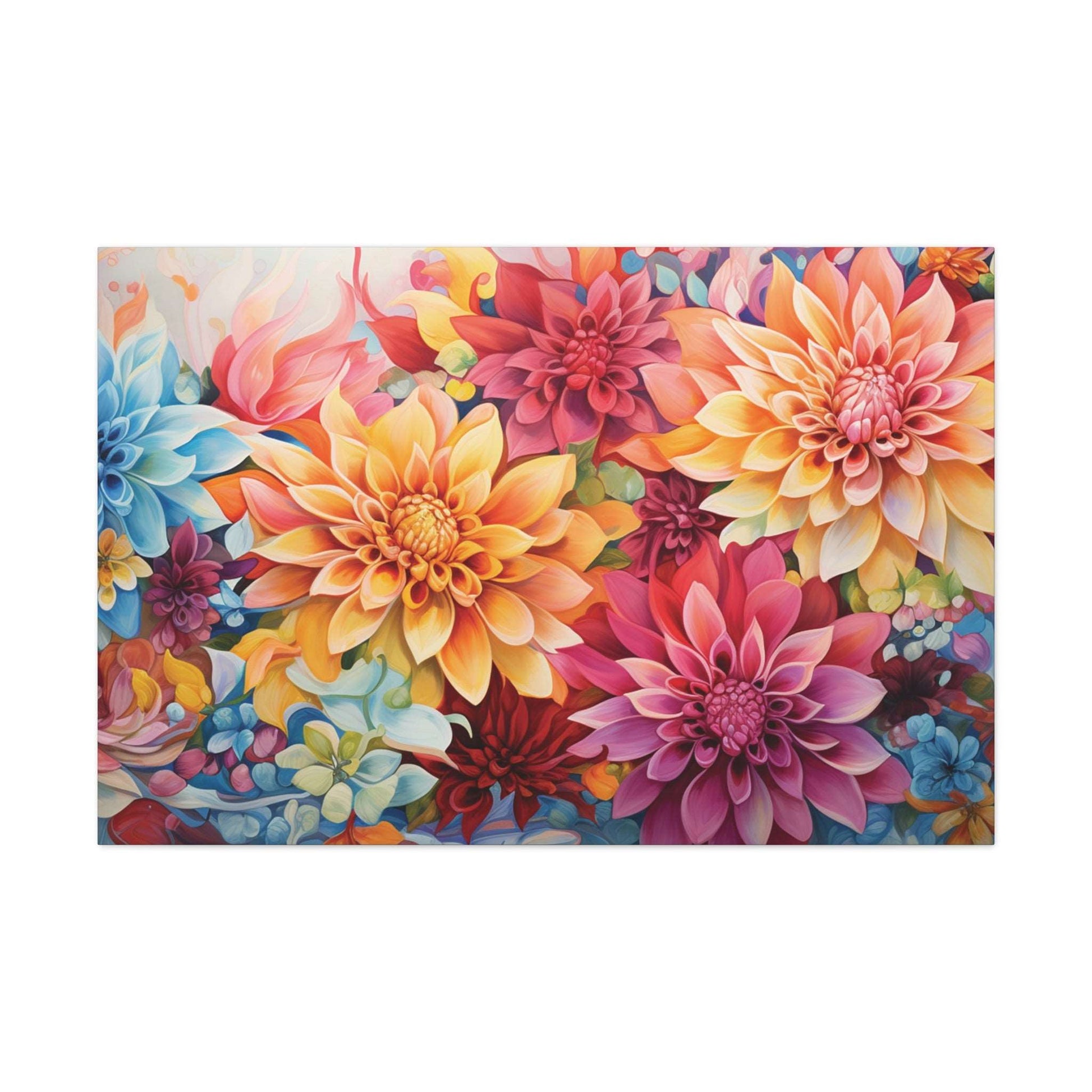 Floral Abstract Gallery Wrap