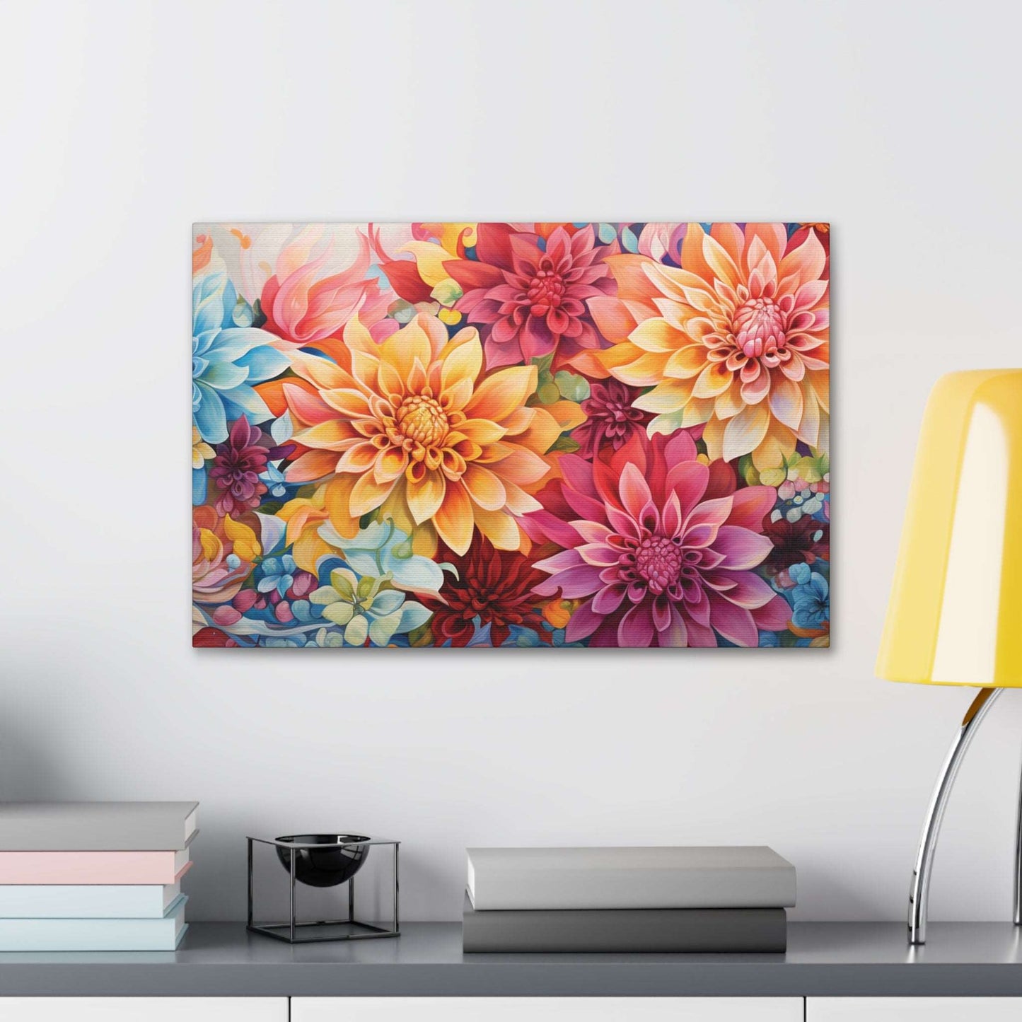 Floral Abstract Gallery Wrap