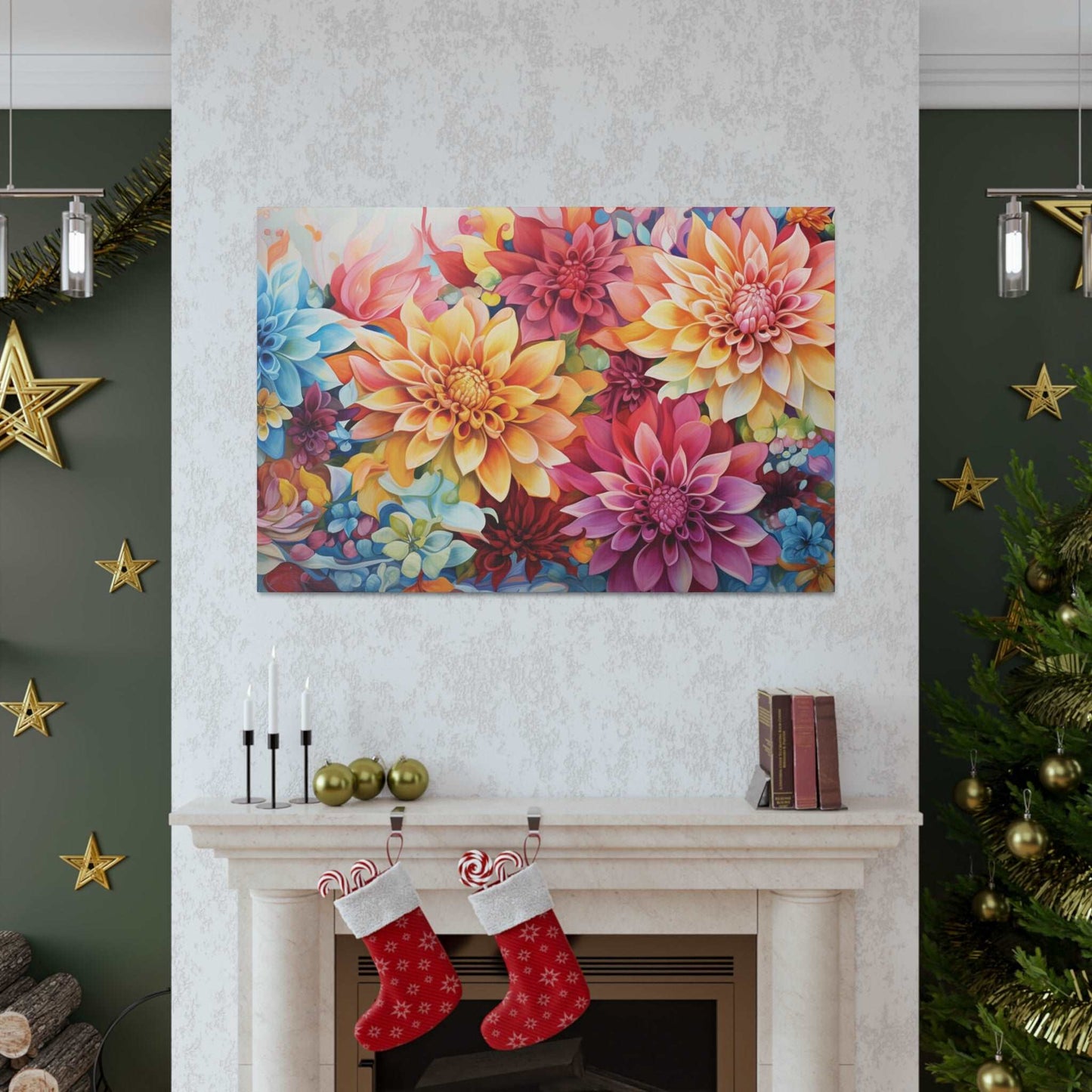 Floral Abstract Gallery Wrap