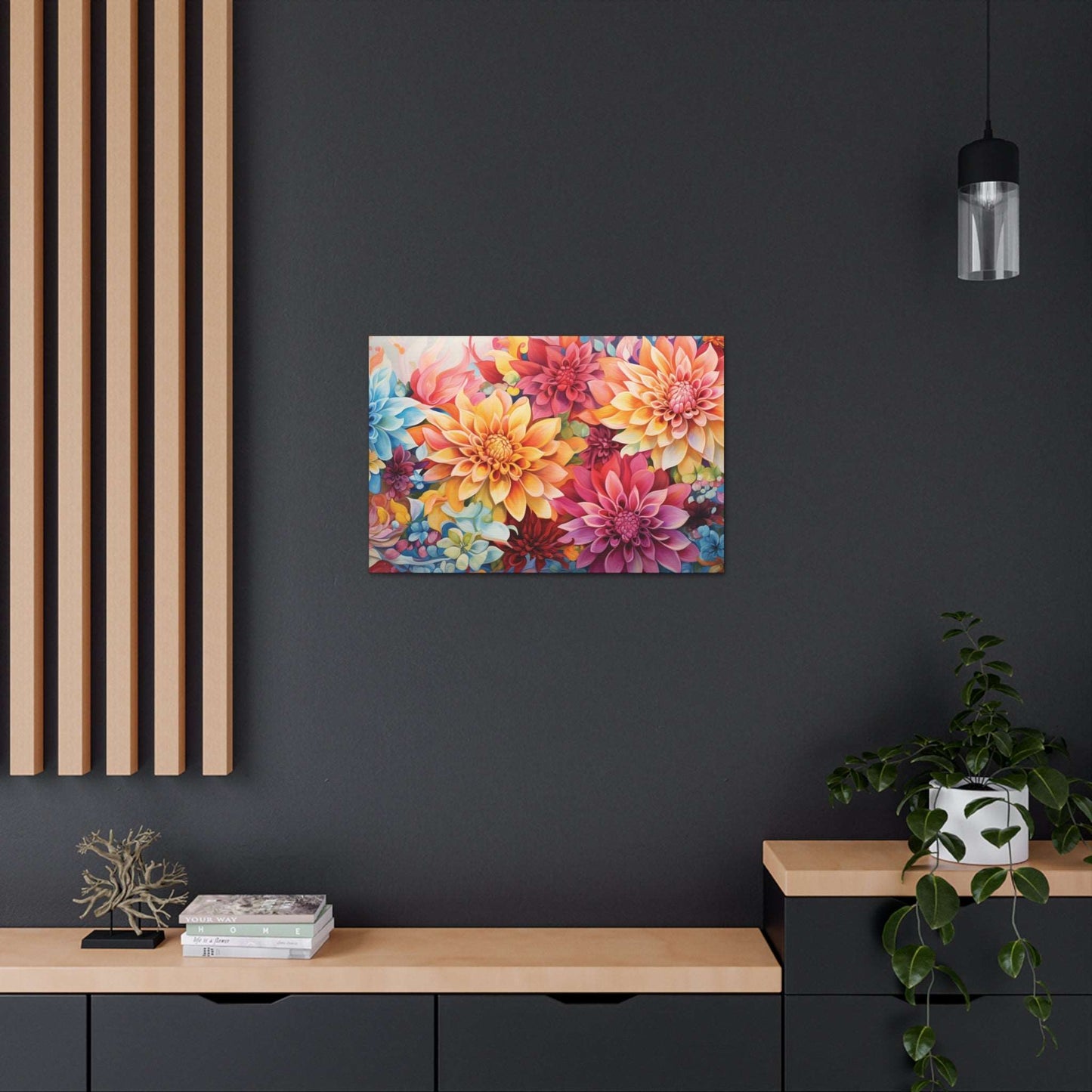 Floral Abstract Gallery Wrap